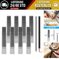 48 St&uuml;ck 2,8 mm Bleistiftminen f&uuml;r Zimmermannsbleistift, robuste Ersatzminen