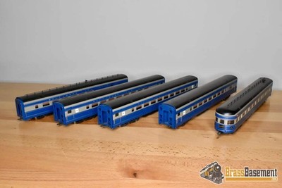 HO Brass - Key Imports Baltimore & Ohio B&O 5-Car Cincinnatian Set - Made in Jap