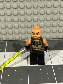 LEGO 7964 Republic Frigate ONLY Minifigure Set of 2 Eeth Koth Quinlan Vos Perfec