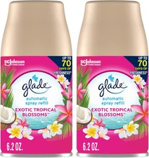 Glade Automatic Spray Refill, Air Freshener for Home and Bathroom, Exotic Tropic