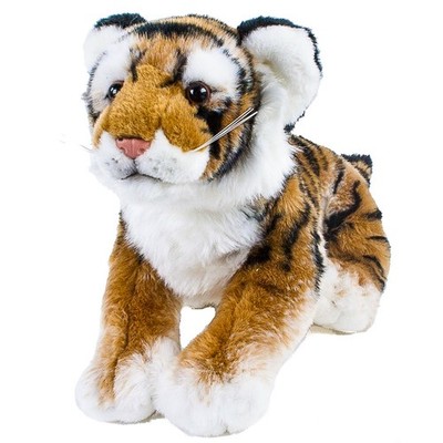 Kuscheltier Tiger Simba 45 cm gelb getigert Plüschtiger Stofftiger Stofftier