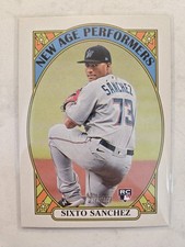 2021 Topps Heritage - New Age Performers Sixto Sanchez #NAP-21 (RC)