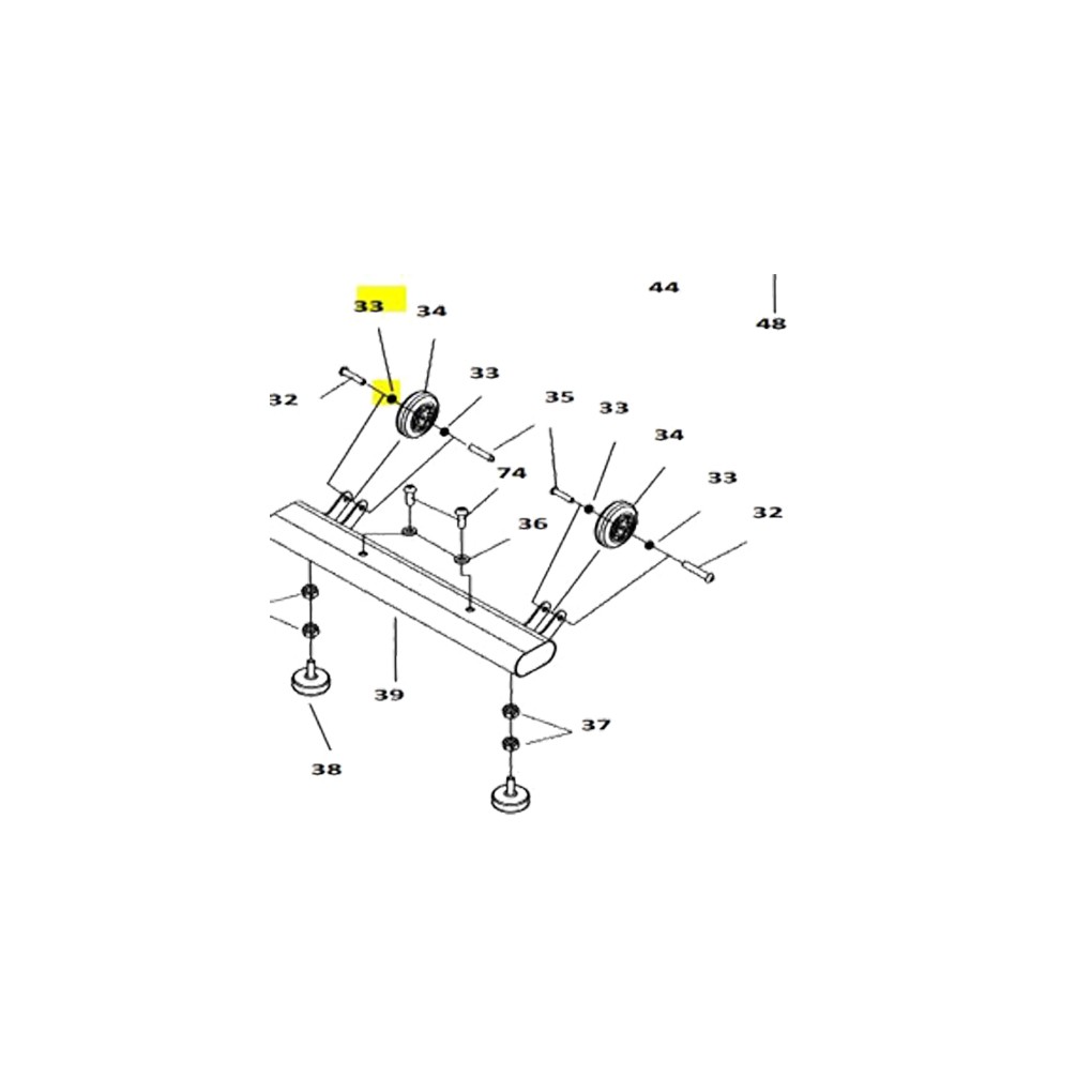 Сменный подшипник Sunlite F7 Trainer 608ZZ Прочные металлические контактные компоненты 3090₽