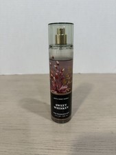 Bath  Body Works Fine Fragrance Mist Sweet Whiskey 8oz Body Spray SEE FILL LINE