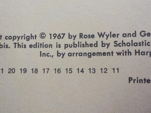 Vintage ~ MAGIC SECRETS ~ by Rose Wyler & Gerald Ames ~ AN I CAN READ BOOK 1967 - Picture 6 of 6