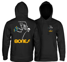 Powell Peralta Skateboarding Skeleton Midweight Hooded Sweatshirt