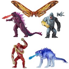 Godzilla vs Kong 5-Pack Action Figures Set - Collectible Toys for Kids Fans