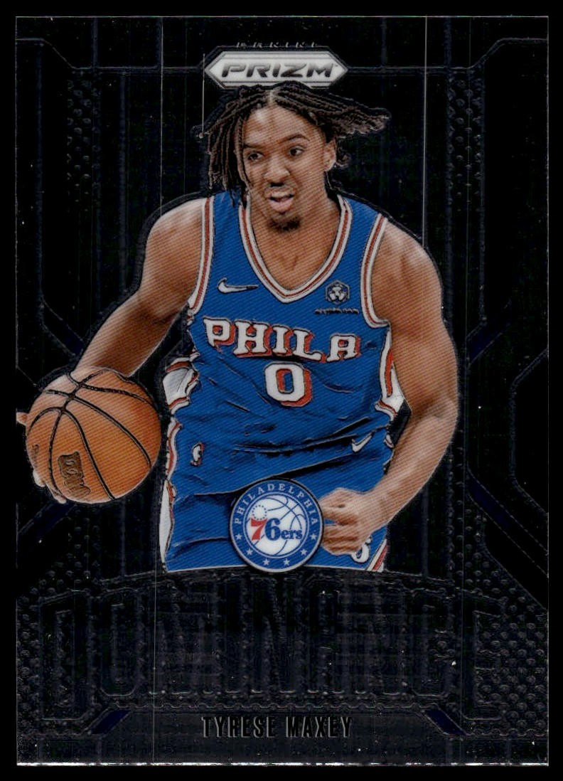 2024-25 Panini Prizm Tyrese Maxey #24 Dominance | eBay