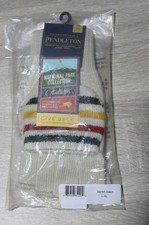 NEW Pendleton Unisex L/XL Glacier Stripe Convertible Fingerless Mittens Gloves