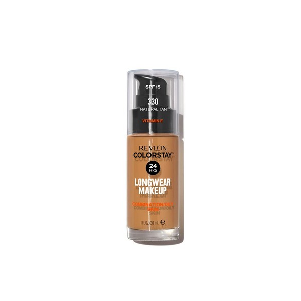 Revlon Colorstay Make-Up 330 Natural Tan 30Ml Mischhaut Fettige Haut Spf 15-image
