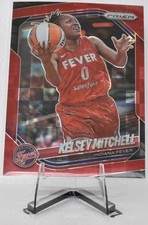 2025 Panini Prizm WNBA Kelsey Mitchell Red Pandora #35 170/199 SP-Indiana Fever