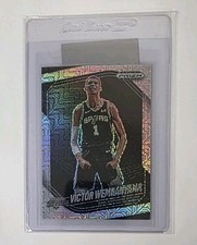 2024-25 PANINI PRIZM BLACK #1 VICTOR WEMBANYA...