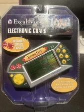 Electronic Craps Handheld Portable Video Game Gambling Casino Excalibur 