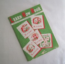 Learn How Book 170-B 1959: Crochet Knitting Tatting Embroidery Paperback