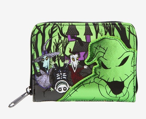 Mochila y CARTERA METÁLICA NUEVA CON ETIQUETAS Loungefly Pesadilla antes de Navidad Oogie Boogie - Imagen 5 de 8
