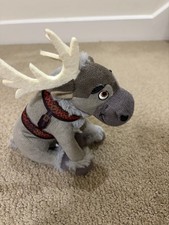 Disney Frozen Sven Stuffed Animal Toy Elk Moose 8 Plushie Reindeer Plush