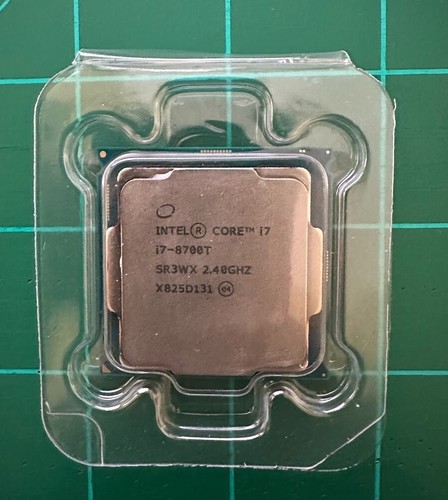 Intel 8th Gen Core i7-8700T SR3WX 2.40GHz (Turbo 4.0GHz) 6-Core 12M LGA-1151 CPU