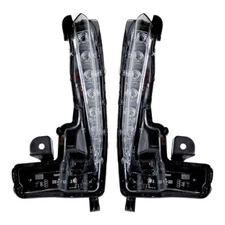 Silscvtt Right+Left LED Fog Lights Driving Lamps For Toyota Corolla 2017-2019 SE