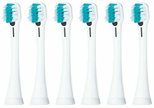Panasonic EW0913-W Replacement Head 6 Pcs Set White Doltz Ion Brush NEW - Bild 1 von 1