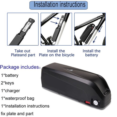 E-bike Akku 36V 48V 18Ah-30Ah 0-1500Wh Batterie Fahrradakku Hailong Ersatzakku - Bild 13 von 22