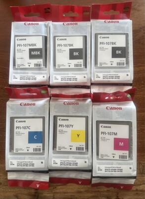 キャノン 純正インクタンク Canon PFI-107 Y C BK M MBK キャノン 純正インクタンク Canon PFI-107 Y C BK M MBK CANON PFI-107