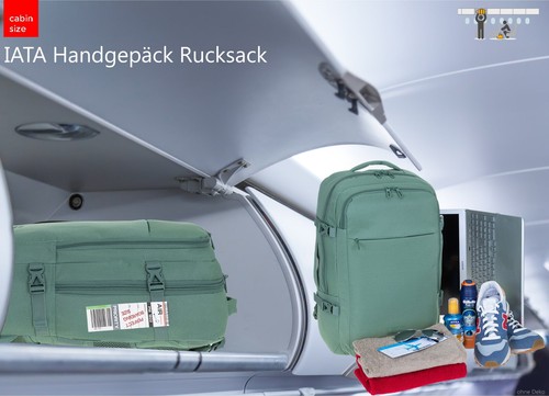 Rucksack Damen Reise Bestway Cabin Ultimate 30 L Sauna Sport Bag 40325 1300 Grün - Bild 4 von 12