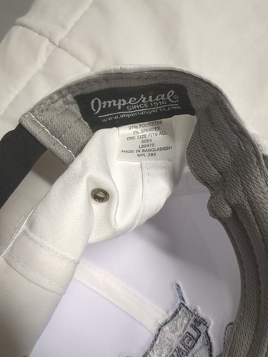 Seltene neue Imperial Mid-Crown Fit weiß PLEIADEN Tasse Seilmütze - Bild 5 von 9