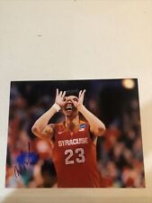 SYRACUSE ORANGE- MALACHI RICHARDSON SIGNED AUTOGRAPH 8x10 PHOTO COA NBA FINAL 4 SYRACUSE ORANGE- MALACHI RICHARDSON SIGNED AUTOGRAPH 8x10 PHOTO COA NBA FINAL 4