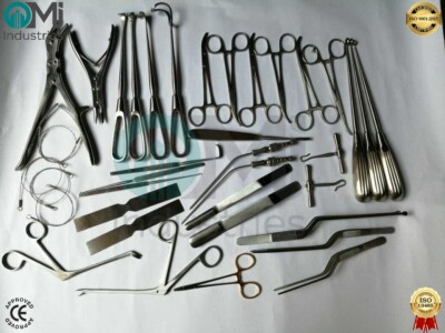 Basic Craniotomy Orthopedic Surgical Surgery Instruments Set 37 PCS ...