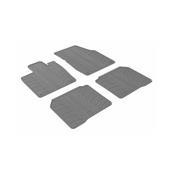 Vaico V10-9587 FußMattensatz FüR Vw, Vorne Und Hinten-image