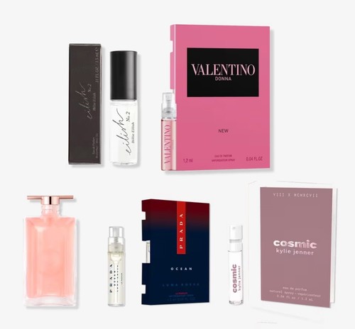 Assorted of 5 Deluxe Sample Perfume Set~ Eau de Parfum, EDT, Splash,Sample Vial - Picture 1 of 2