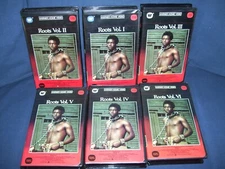 Root  VHS Set 6 Tapes with Clam Shells  Warner Home Video Release 1984