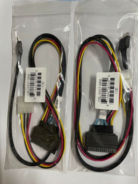 2 OCuLINK SFF-8611 (x4) TO U.2 PCIE SFF-8639 SSD CABLE & 4 Pin Molex Cable 55cm 2 OCuLINK SFF-8611 (x4) TO U.2 PCIE SFF-8639 SSD CABLE & 4 Pin Molex Cable 55cm