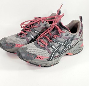 asics gray and pink