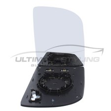 Upper Mirror Glass MAN TGE Chassis Cab & Van 2017-> Heated Convex Drivers Side