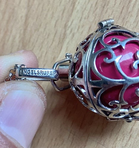 Engelsrufer Collana Con Ciondolo - Lunga In Argento Massicciò 925. - Foto 7 di 11