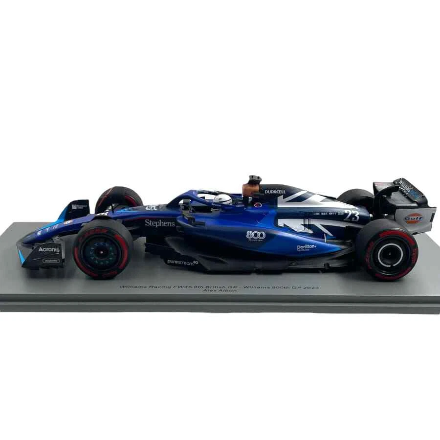 Modellino F1 Spark 1/18 Williams Racing FW45 8th British GP Williams 800th GP... - Immagine 3 di 4