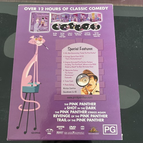 The Pink Panther Film Collection DVD Box Set - 6 Disc - Peter Sellers - Picture 2 of 6