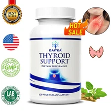 Thyroid Support Supplement with Iodine, Non-GMO, Vegetarian & Gluten Free