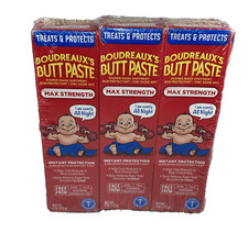 Boudreaux's Butt Paste 4 oz New  Set of 3 NIP