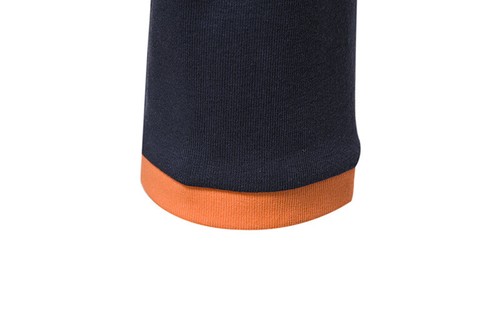 Solides Herbst Herren Sport Vielseitiges Poloshirt Langarm Bequem Poloshirt - Bild 14 von 18