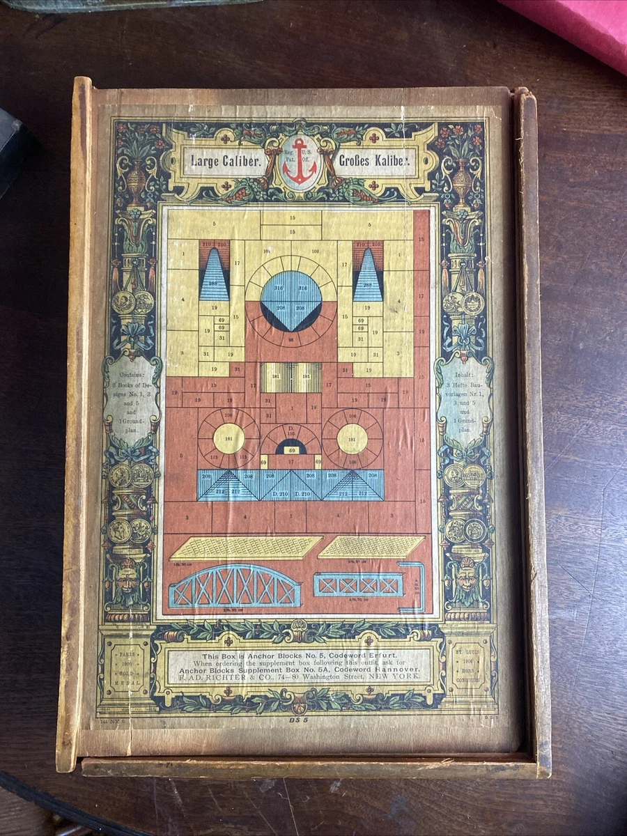 Anchor Blocks In other Vintage & Antique Toys for sale | eBay