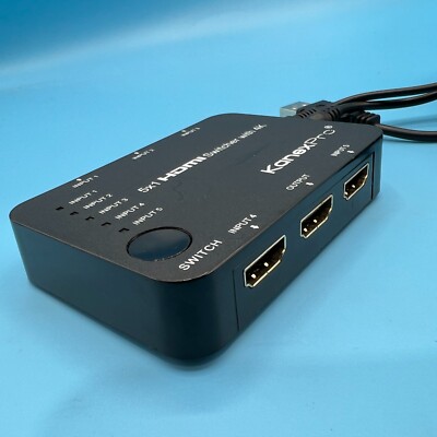 KanexPro 3x1 HDMI Switcher with Ultra HD With 4K [SW-HD5X14K] NEW