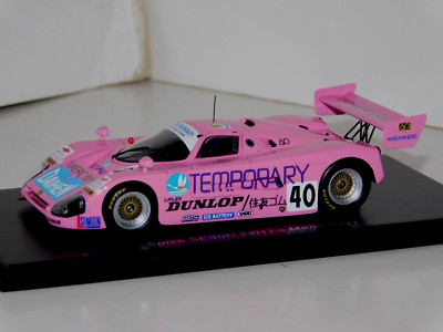 SPICE SE90C 3.5L V8 TEAM EURO RACING N 40 24h LE MANS 1991 SPARK S6823 1:43
