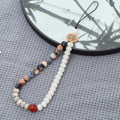 Anti-lost Beaded Phone Chain Bodhi Cute Phone Strap Phone Charm - Zdjęcie 4 z 12