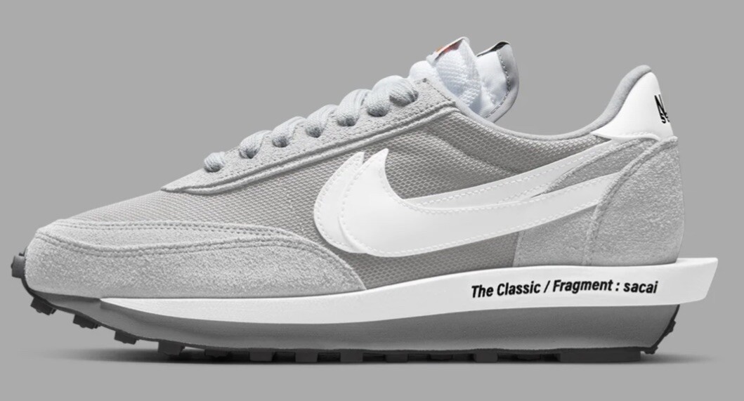 SACAI X NIKE LD Waffle x Sacai x frammento grigio taglia uomo 14 DH2684 001 Nike Air