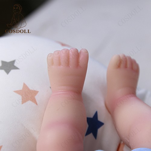 MUÑECA RENACIDA DE SILICONA SUAVE COMPLETA 12" BEBÉ RECIÉN NACIDO NIÑA MUÑECA - Imagen 11 de 16