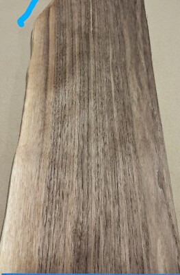 Walnut Flat Cut wood veneer sheet 10'' x 25'' raw no backing 1/42'' thickness