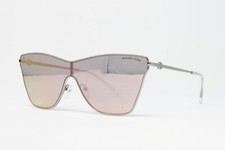 Michael Kors Sunglasses Larissa MK1063 1001M5 Silver Polarized Lens NEW 