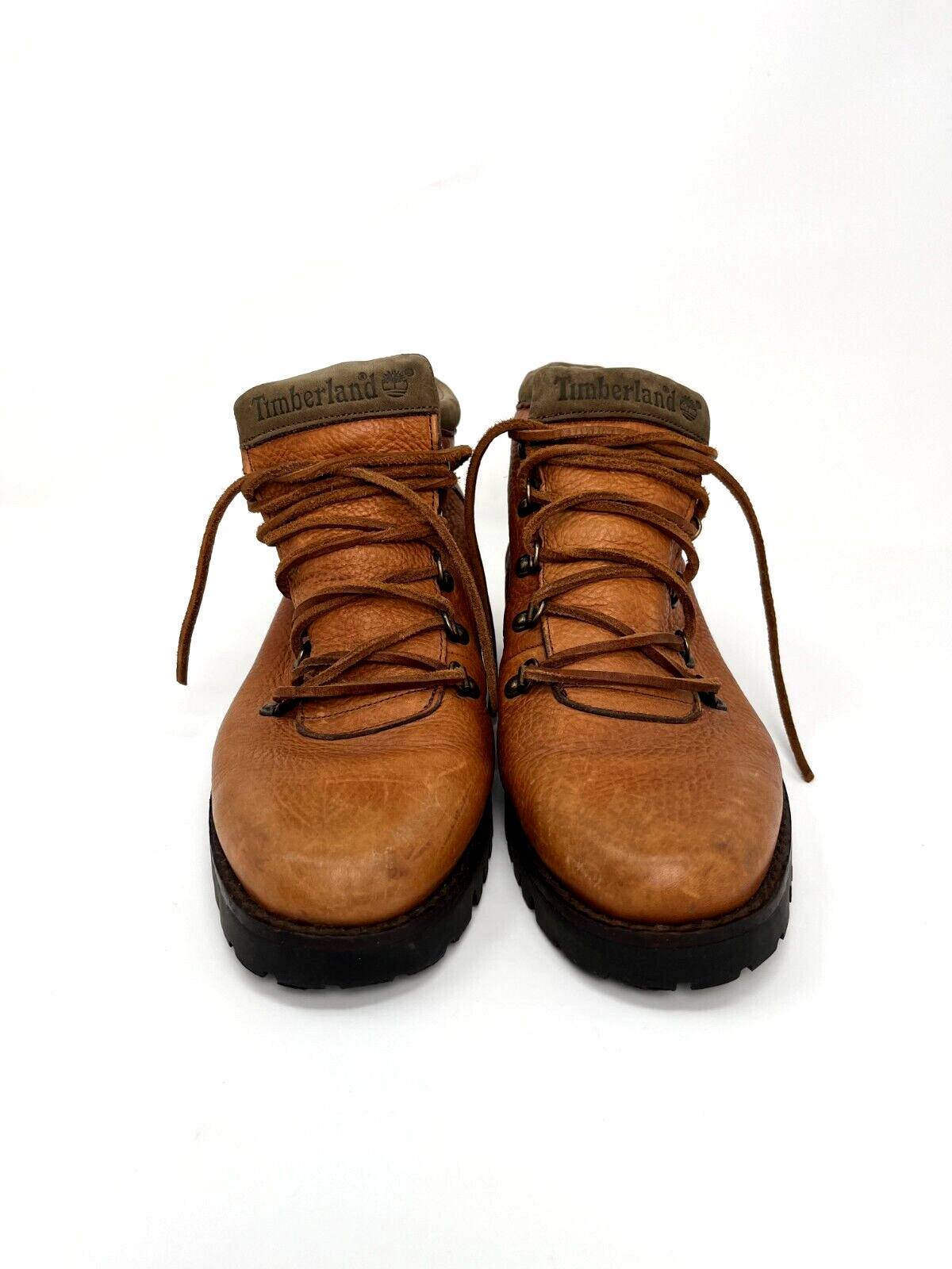 Vintage Timberland Hiking Boots Caramel Leather Alpin… Gem